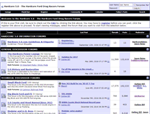Tablet Screenshot of hardcore50racing.com